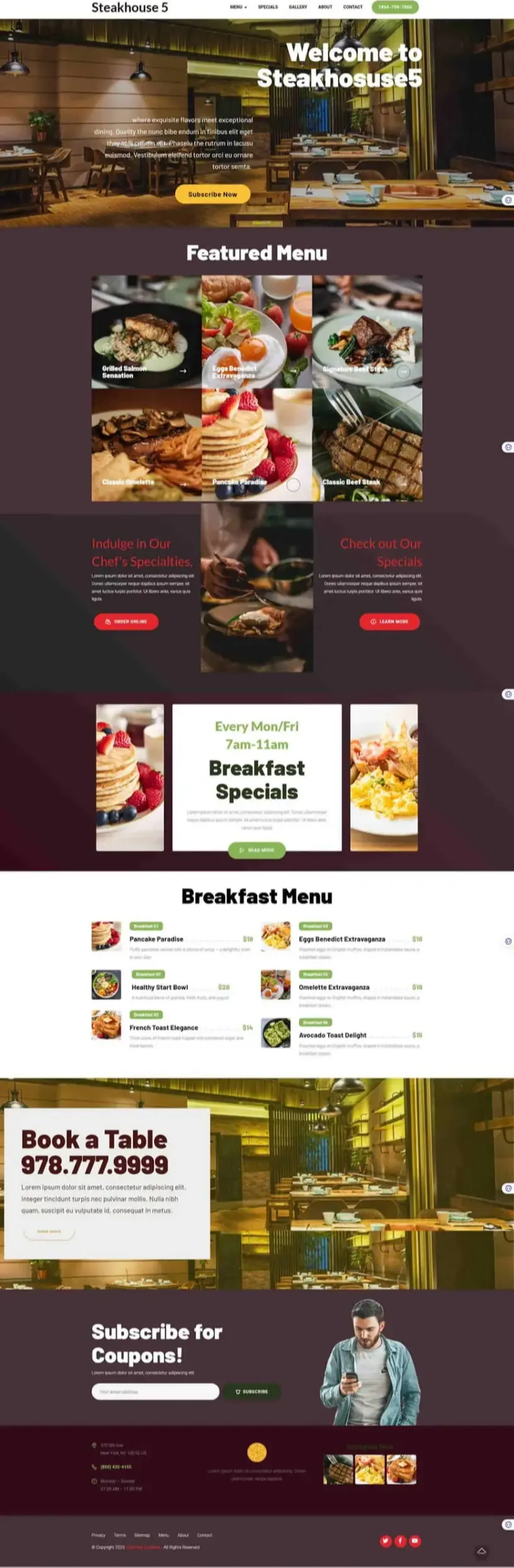 demo steakhouse